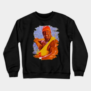 Hulk hogan | 90s WWE | Brush Art Crewneck Sweatshirt